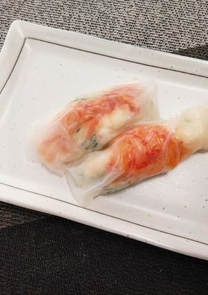 ポテサラキムチの生春巻-レシピのメイン写真
