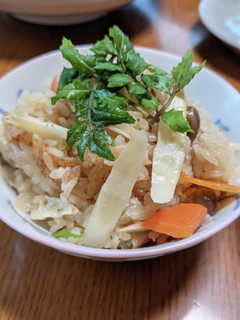 姫竹の炊き込みご飯2021年-レシピのメイン写真