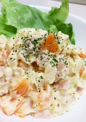 【簡単】お鍋一つでできるポテトサラダ-レシピのメイン写真
