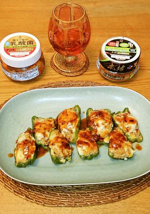 大人味のピーマン肉詰め⭐簡単クワトロ発酵-レシピのメイン写真