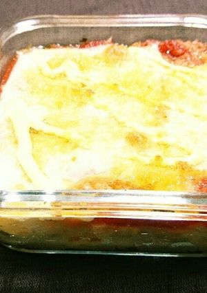 コロッケのタネのトマトチーズ焼き-レシピのメイン写真