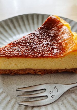 我が家の☆しっとりベイクドチーズケーキ♪-レシピのメイン写真