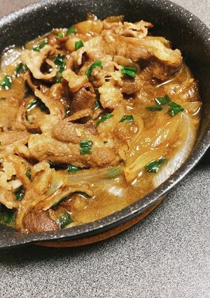 ラム肉と玉ねぎの甘辛焼き-レシピのメイン写真
