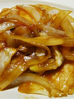 鶏むね肉の生姜焼き-レシピのメイン写真