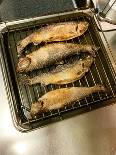 岩魚・山女の塩焼き(オーブン使用)-レシピのメイン写真