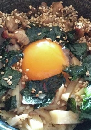 ビビンバ丼-レシピのメイン写真