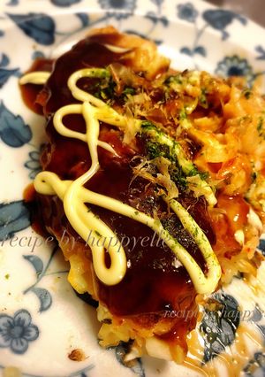 ふわふわキムチーズお好み焼き-レシピのメイン写真