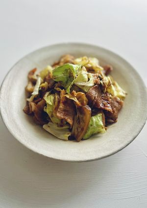 フライパンで簡単、豚バラ肉の回鍋肉。-レシピのメイン写真