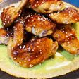 手羽先のやわらか蒸し焼き甘辛だれ