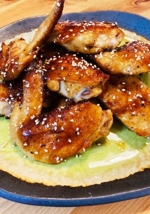 手羽先のやわらか蒸し焼き甘辛だれ-レシピのメイン写真