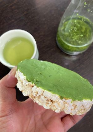 冷やして美味しい♪ 抹茶ライスケーキ-レシピのメイン写真
