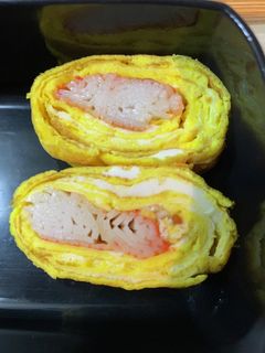 かにかま玉子焼き-レシピのメイン写真