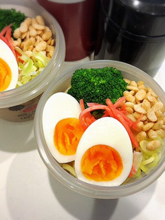 中高生兄弟弁当(つけ麺)-レシピのメイン写真