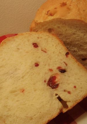 HBにおまかせ♪クランベリー食パン-レシピのメイン写真