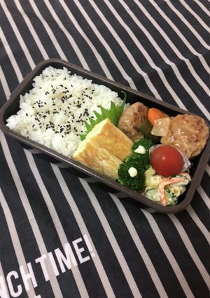 男子高校生弁当5/17肉団子弁当-レシピのメイン写真