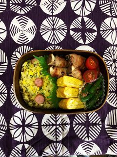 エリンギの肉巻き弁当 〜高校生男子弁当〜-レシピのメイン写真