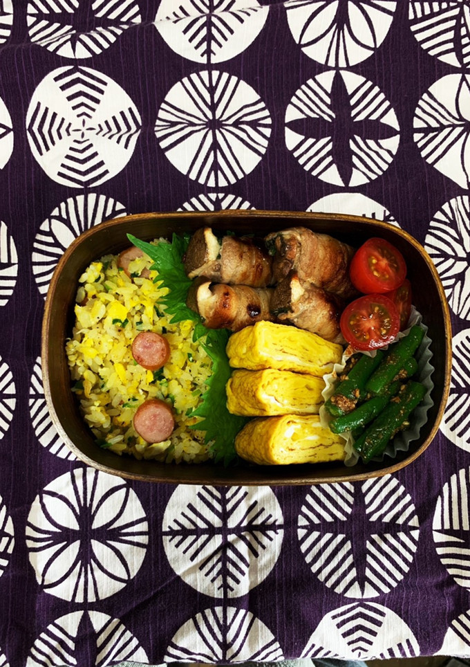 エリンギの肉巻き弁当　〜高校生男子弁当〜-レシピのメイン写真