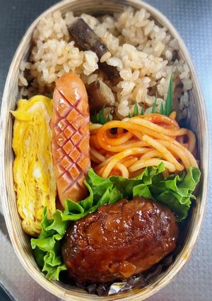 鶏ごぼうご飯弁当-レシピのメイン写真