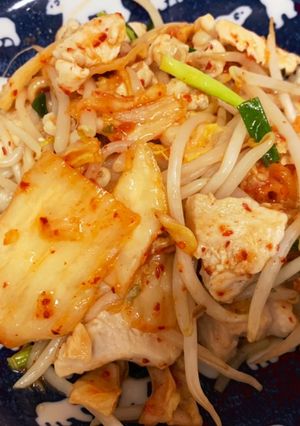 豚キムチ!?いいえ。鶏キムチ!!!!-レシピのメイン写真