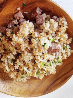 何食べ☆小日向さんのステーキチャーハン-レシピのメイン写真