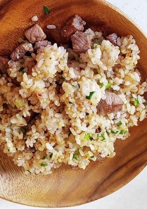 何食べ☆小日向さんのステーキチャーハン-レシピのメイン写真