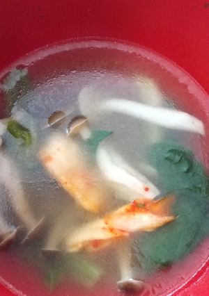 中華スープ＋キムチでリメイク-レシピのメイン写真