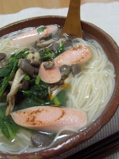 中華風にゅうめん-レシピのメイン写真