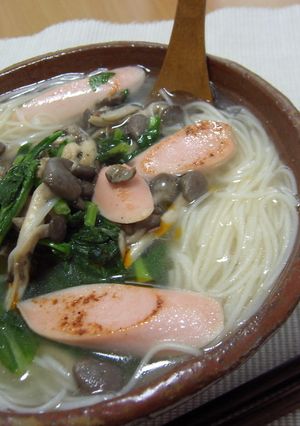 中華風にゅうめん-レシピのメイン写真