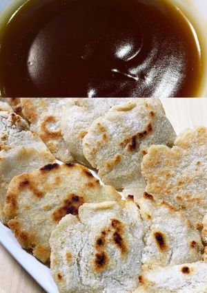 おからパウダーお焼き(みたらし風)-レシピのメイン写真