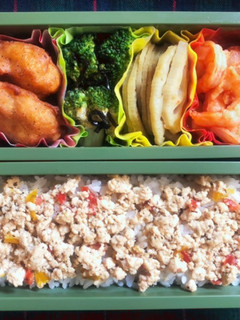 高校生弁当日記(ガパオライス弁当編)-レシピのメイン写真