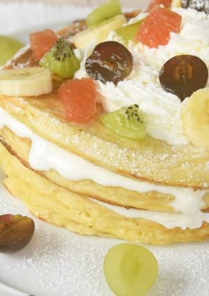 島原小町のパンケーキ-レシピのメイン写真