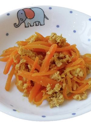 【保育園給食】にんじんしりしり-レシピのメイン写真