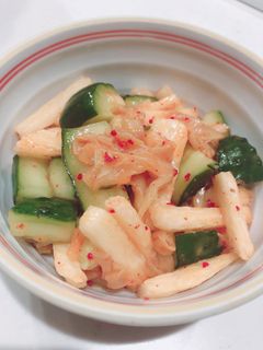凄旨キムチで簡単☆長芋入りオイキムチ-レシピのメイン写真