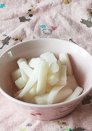 名もなき料理　ばあちゃんの大根の酢漬け-レシピのメイン写真