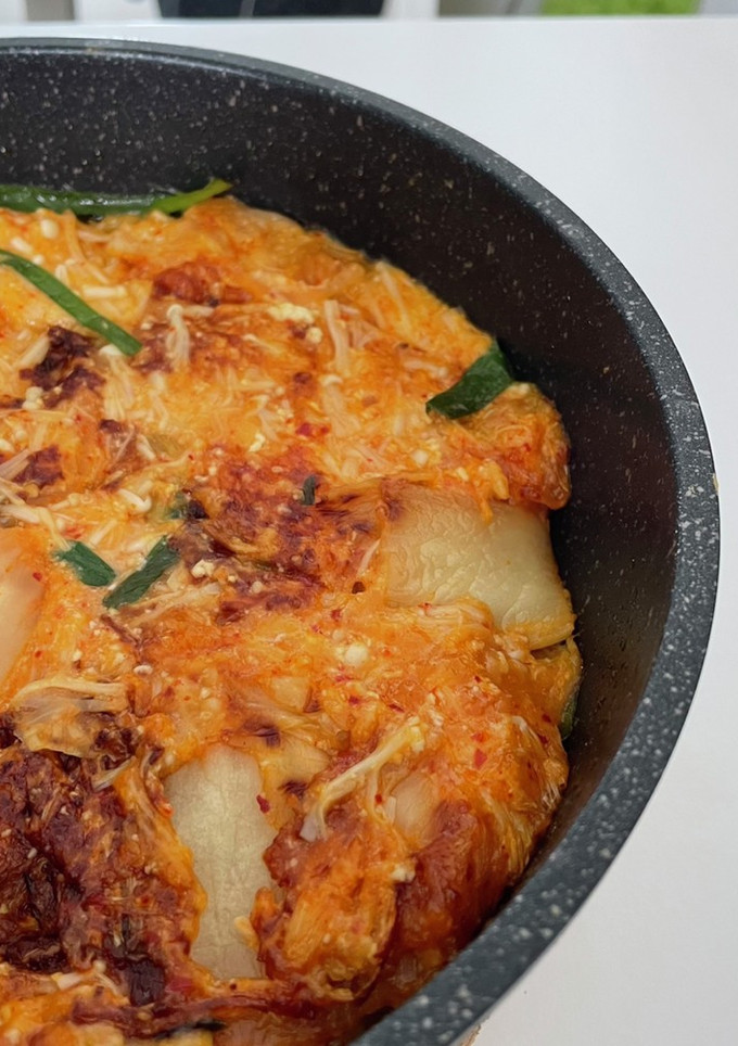 キムチと豆腐のもちもち焼き-レシピのメイン写真