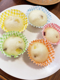 もちもち♡さつまいも蒸しパン♡-レシピのメイン写真