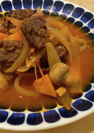 くるくる肉のビーフシチュー-レシピのメイン写真