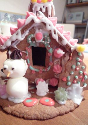クリスマスまで待てない♪お菓子の家’08-レシピのメイン写真