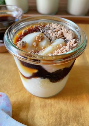 黒蜜きな粉の、とろとろ豆乳プリン-レシピのメイン写真