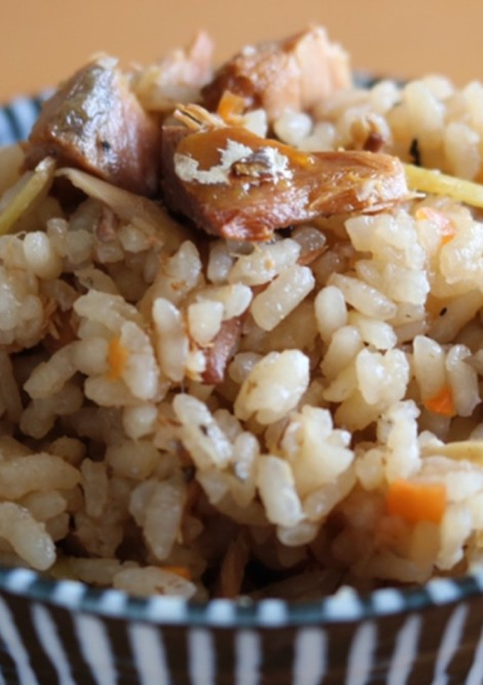 鯖缶で簡単炊き込みご飯-レシピのメイン写真
