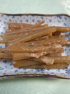 蕗のナムル-レシピのメイン写真