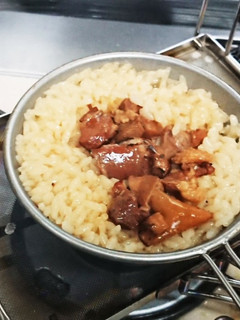 シェラカップ炊飯:とり飯-レシピのメイン写真