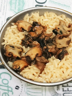シェラカップ炊飯:貝飯-レシピのメイン写真