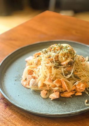 【10分】鮭チーズのソーメンチャンプルー-レシピのメイン写真