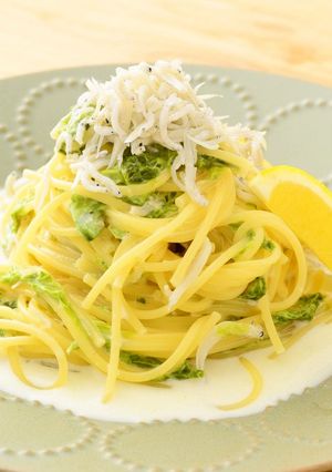 しらすとあおさのミルクパスタ-レシピのメイン写真