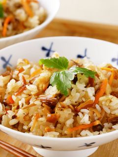 なめ茸炊き込みご飯-レシピのメイン写真