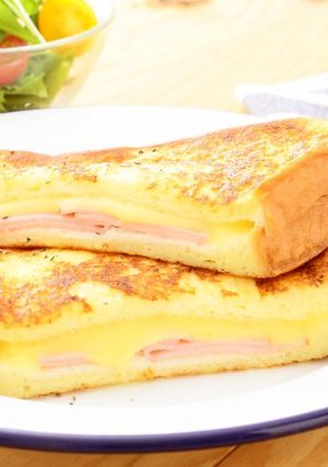 切れてるチーズでとろ～りフレンチトースト-レシピのメイン写真