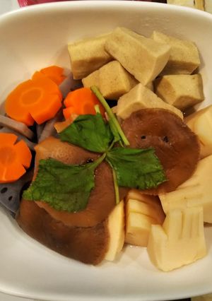 高野豆腐と野菜の煮物-レシピのメイン写真