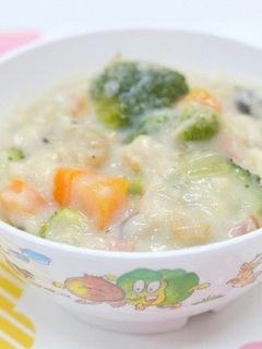 【保育園給食】マカロニのクリーム煮-レシピのメイン写真