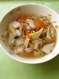 ★新発田市保育園給食★小煮物(のっぺ)-レシピのメイン写真